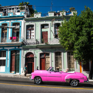 kleurig straatbeeld Havana