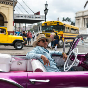 taxichauffeur in Havana