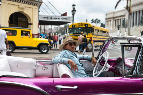 taxichauffeur in Havana