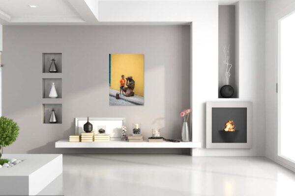 levend standbeeld maakt foto - Afbeelding 4